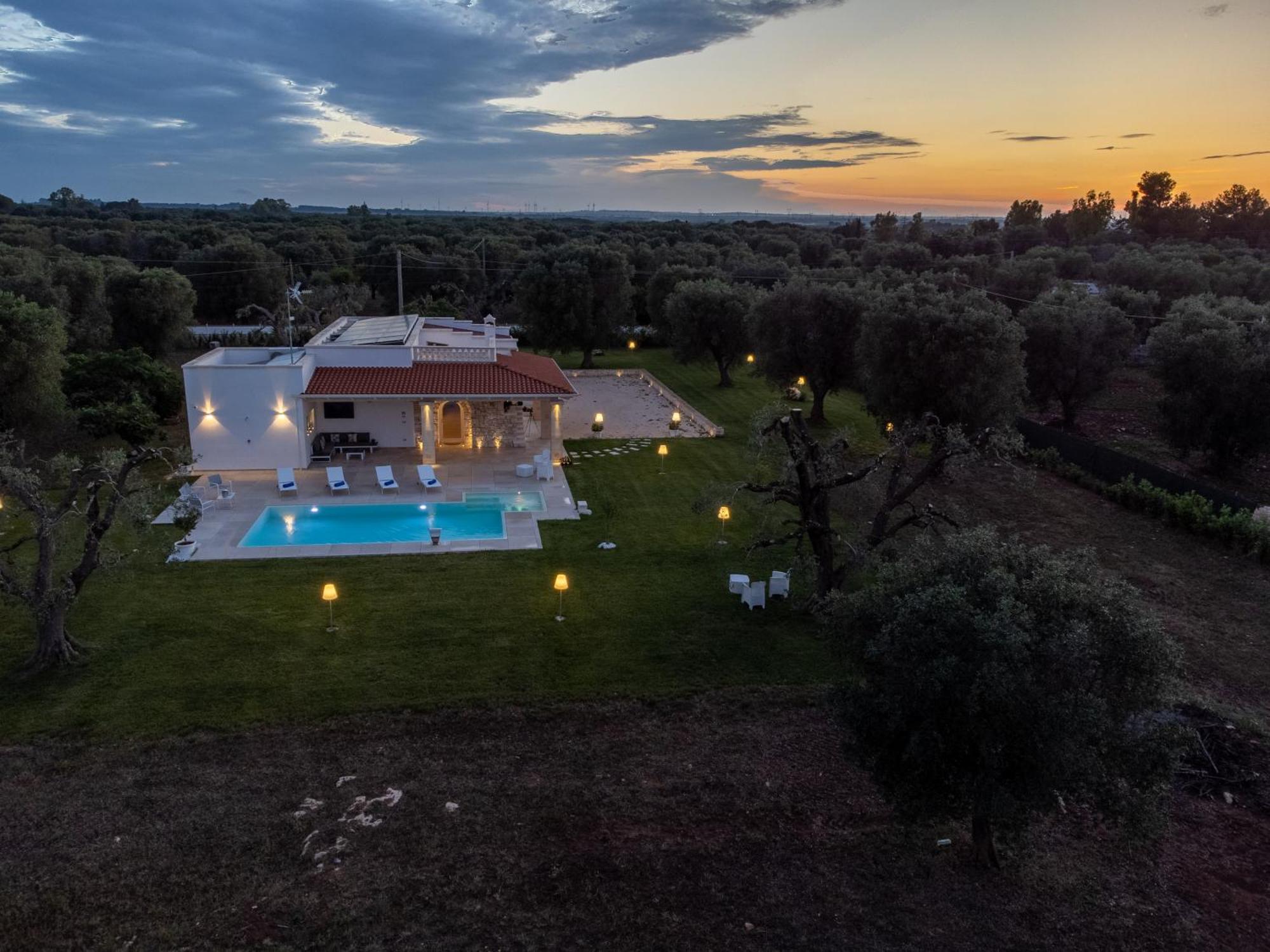 La Carezza Del Sole - Private Villa Francavilla Fontana Exterior photo